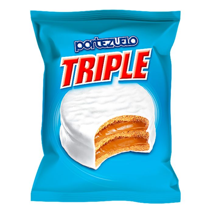 Alfajor Portezuelo Nieve Triple 55 G Devotoweb