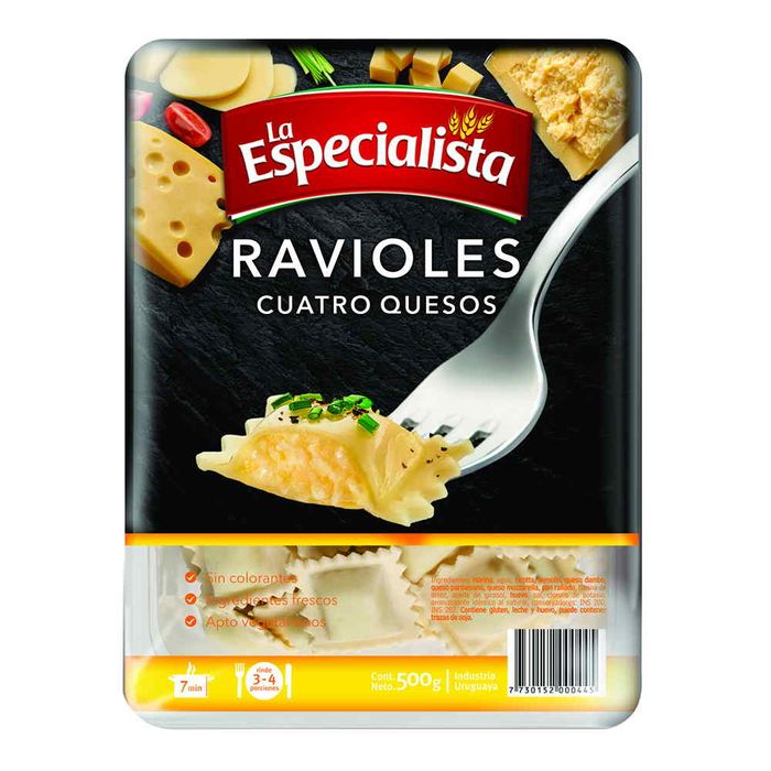 Ravioles-4-Quesos-LA-ESPECIALISTA-bja.-500-g Ravioles-4-Quesos-LA-ESPECIALISTA-bja.-500-g