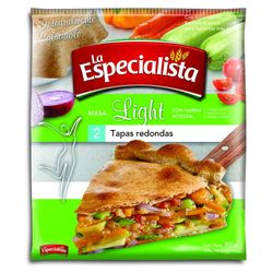 Tapas-Redonda-Masa-Light-LA-ESPECIALISTA-pq.-350-g
