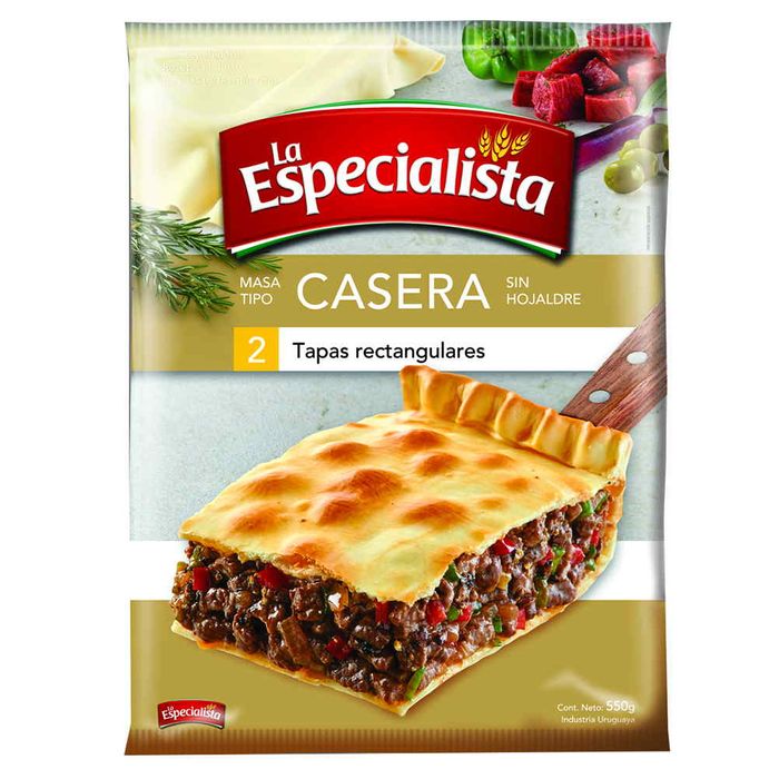 Tapas-Rectangular-LA-ESPECIALISTA-Casera-550-g Tapas-Rectangular-LA-ESPECIALISTA-Casera-550-g