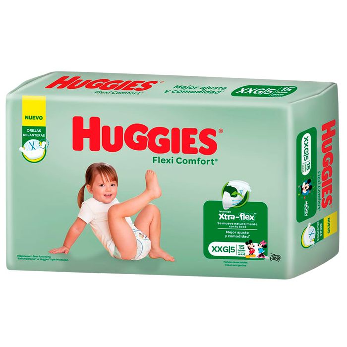 Pañales-HUGGIES-Flex-Comfort-Maxi-XXG-15-un.