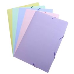 Carpeta-con-elastico-DELLO-A5-colores-pastel
