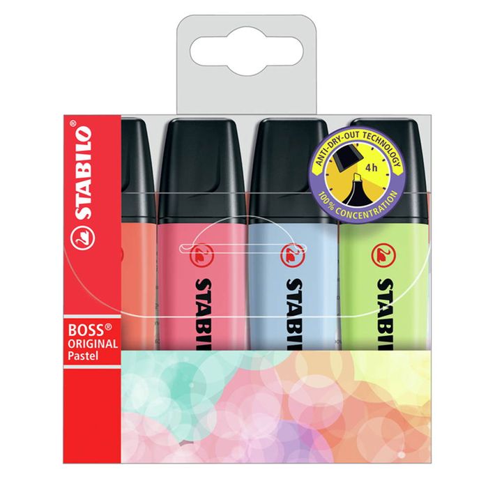 Resaltador-STABILO-Boss-pastel-4-un.