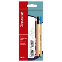 Set-STABILO-en-caja-2-gomas---lapiz---2-point