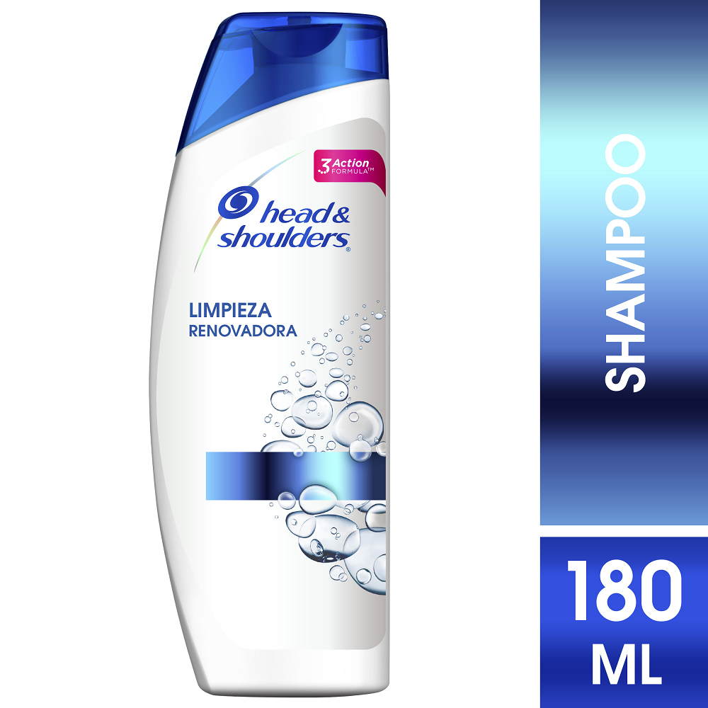 Shampoo HEAD & SHOULDERS Anticaspa 180 ml grupodiscouruguay
