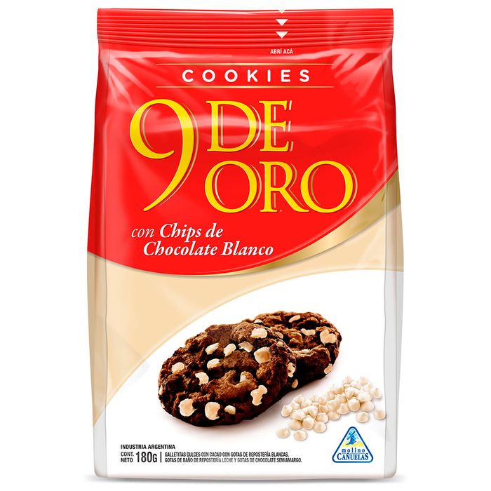 Galletitas-cookies-9-DE-ORO-chocolate-blanco-120-g Galletitas-cookies-9-DE-ORO-chocolate-blanco-120-g