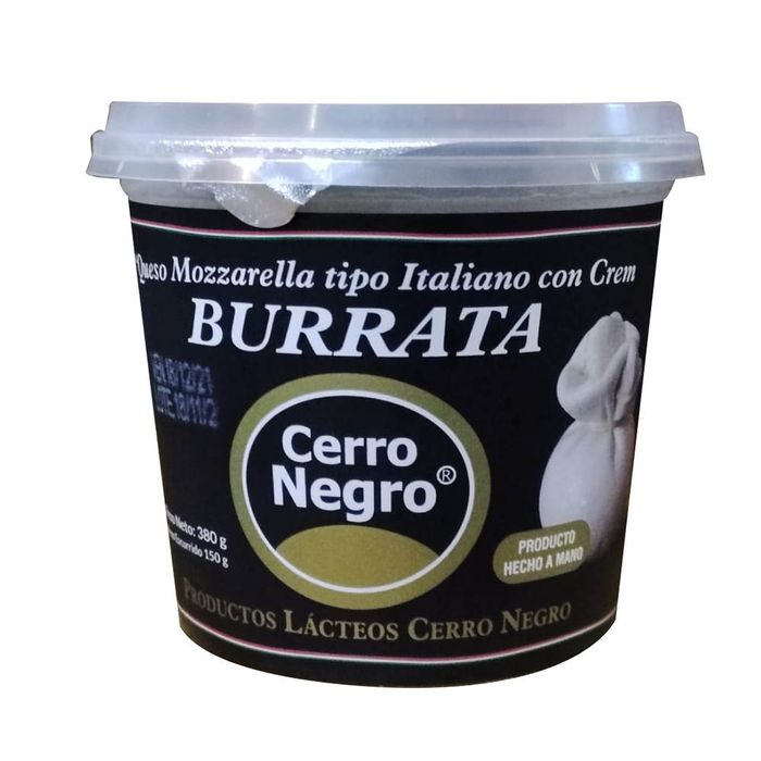 Queso-muzzarella-en-suero-Burrata-CERRO-NEGRO-150-g