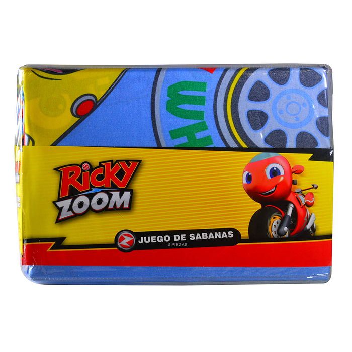 Juego-de-sabanas-1-plaza-microfibra-Ricky-Zoom