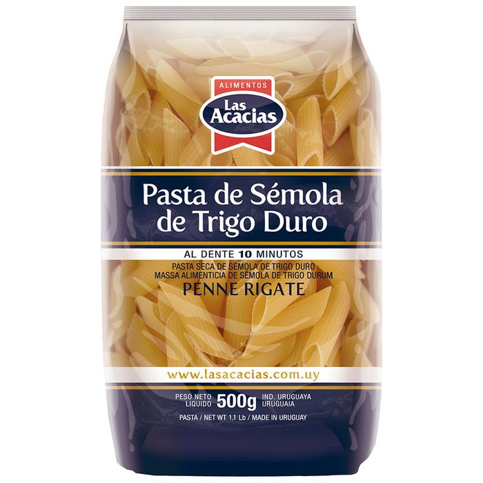 Fideos-trigo-duro-LAS-ACACIAS-penne-rigate-500-g Fideos-trigo-duro-LAS-ACACIAS-penne-rigate-500-g