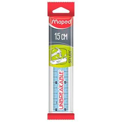 Regla-MAPED-Study-irrompible-15-cm