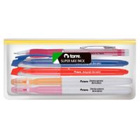 Set-borrable-TORRE-1-portaminas-2-boligrafos---2-destacadores