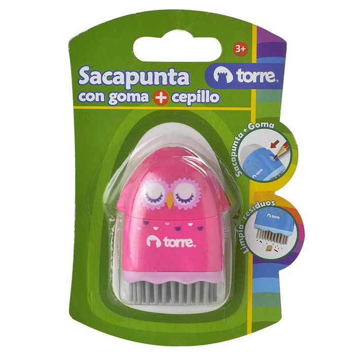 Sacapuntas-con-goma-torre---cepillo Sacapuntas-con-goma-torre---cepillo