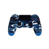 Joystick-LEDSTAR-ps4-inalambrico-camuflado-azul