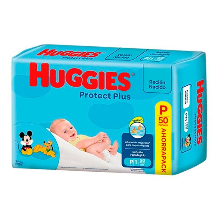 Pañales-HUGGIES-pan-prot-plus-P-50-un. Pañales-HUGGIES-pan-prot-plus-P-50-un.