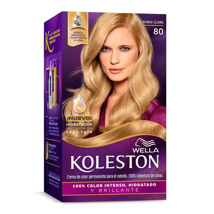 Coloracion-Koleston-WELLA-Kit-Rubio-Claro-80 Coloracion-Koleston-WELLA-Kit-Rubio-Claro-80