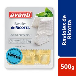 Ravioles-AVANTI-ricota-500-g