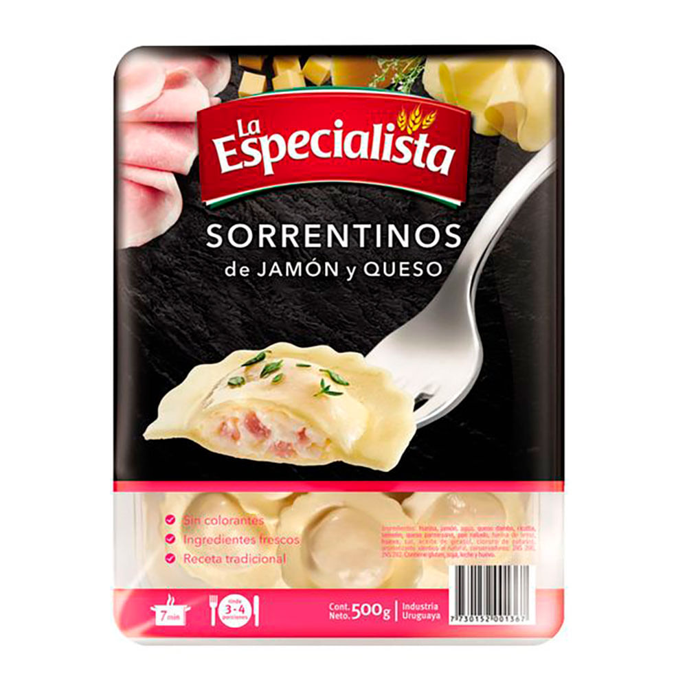 Sorrentinos LA ESPECIALISTA 500 g - devotoweb