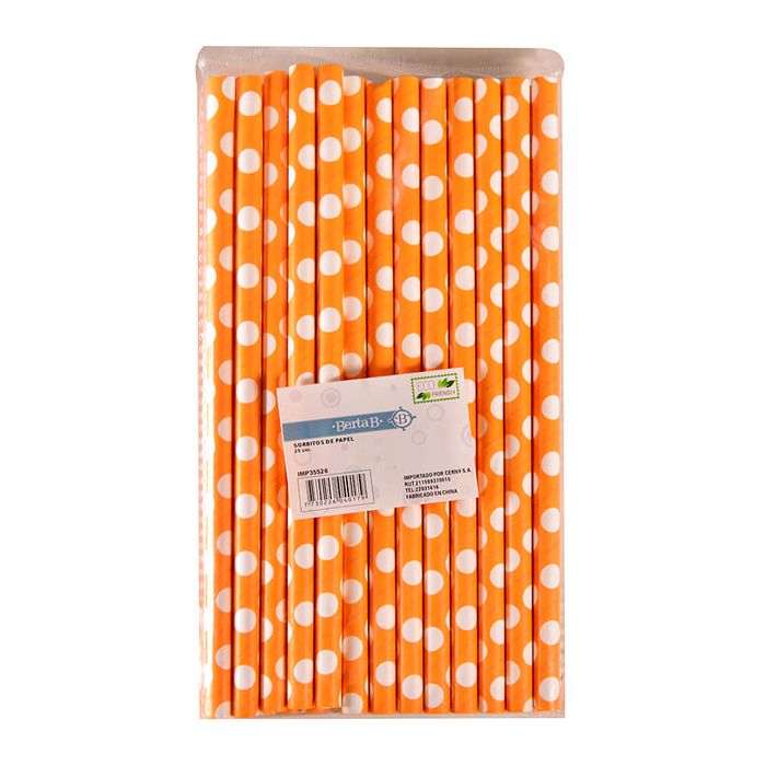 Sorbitos-x25-naranja-con-lunares-8-mm-ecofriendly