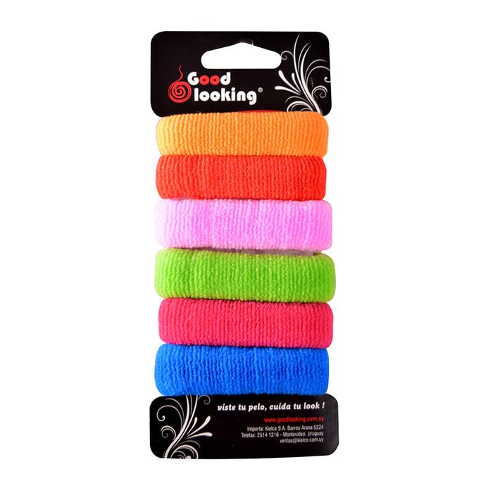 Set-x-5-Gomas-de-Pelo-GOODLOOKING-Gruesas Set-x-5-Gomas-de-Pelo-GOODLOOKING-Gruesas