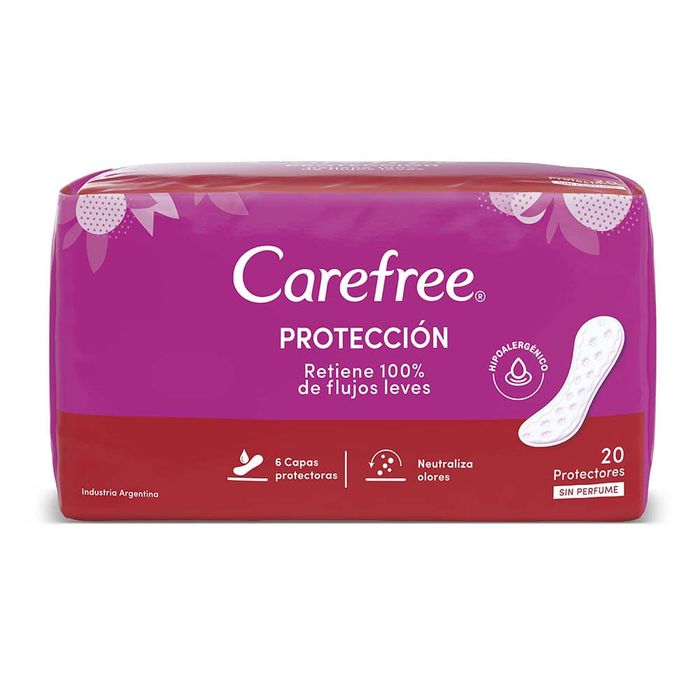 Protector-Diario-CAREFREE-Original-sin-Perfume-20-un. Protector-Diario-CAREFREE-Original-sin-Perfume-20-un.