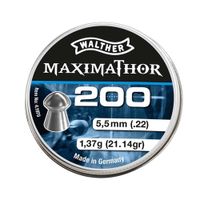 Chumbo-WALTHER-Maximathor-55-mm-X-200-Unidades-Alta-Precision-Mad