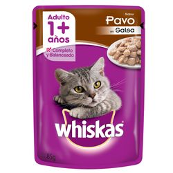 Alimento-para-gatos-WHISKAS-Recetas-Favoritas-Pavo-85-g