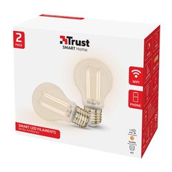 Pack-2-lamparas-smart-TRUST-71300-filamento-e27