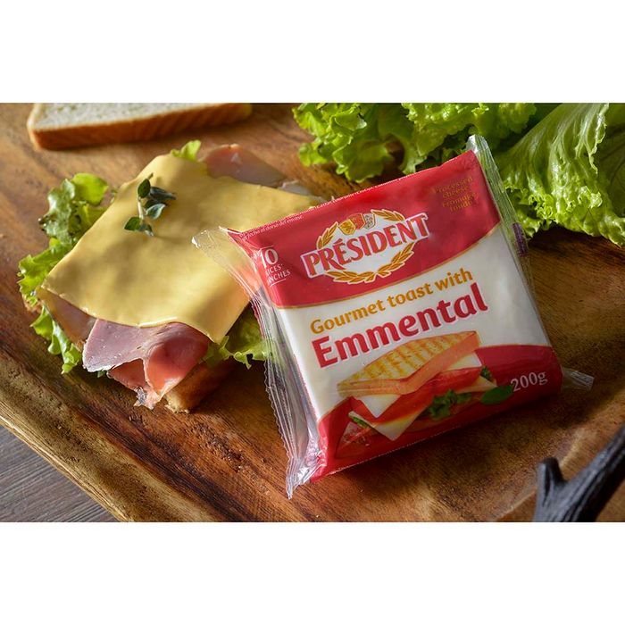 Queso-plaquette-d-emmental-President-220-g Queso-plaquette-d-emmental-President-220-g