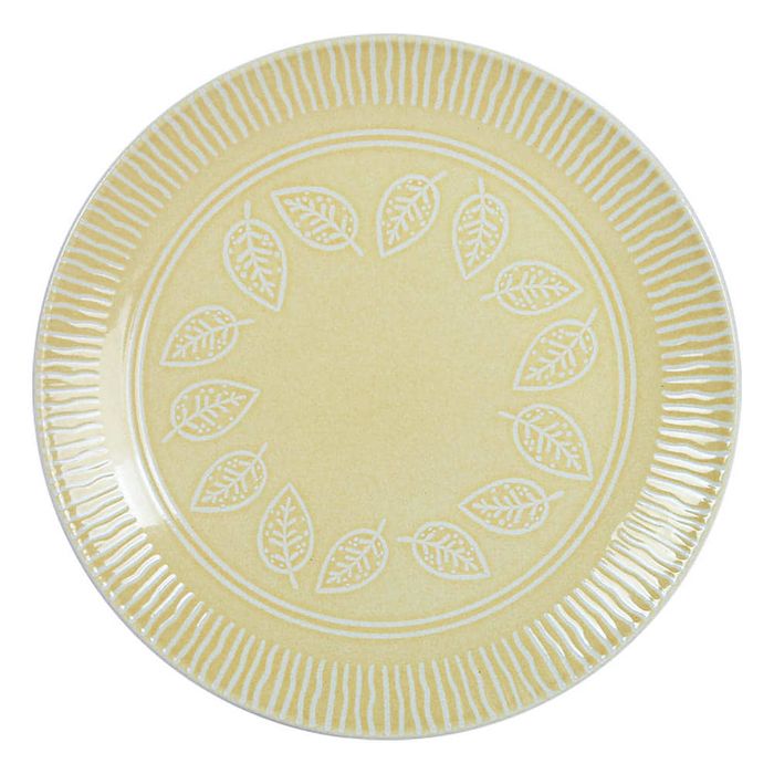 Plato-llano-27-cm-ceramica-amarillo