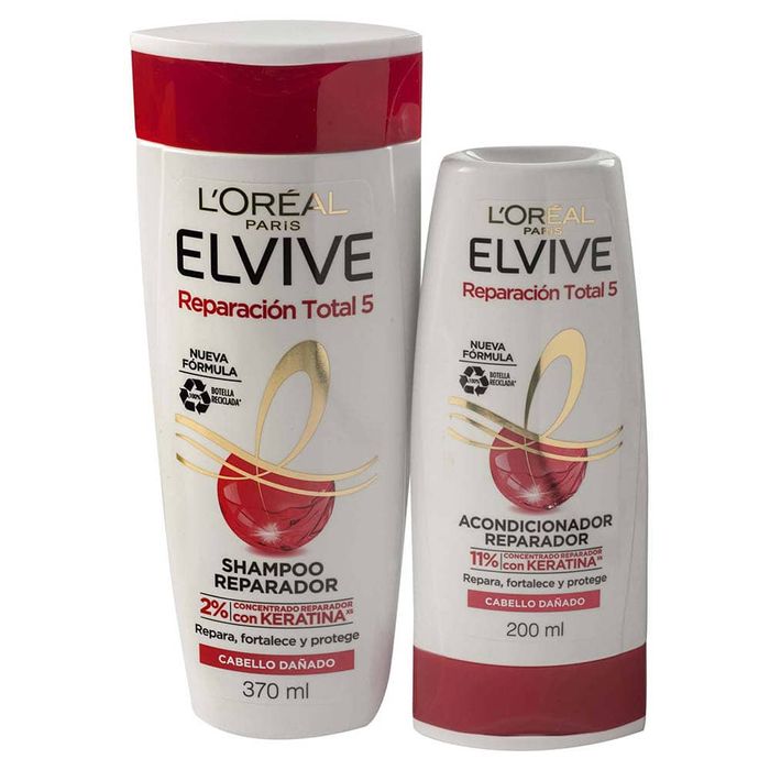 Pack ELVIVE Rt5 shampoo + acondicionador devotoweb