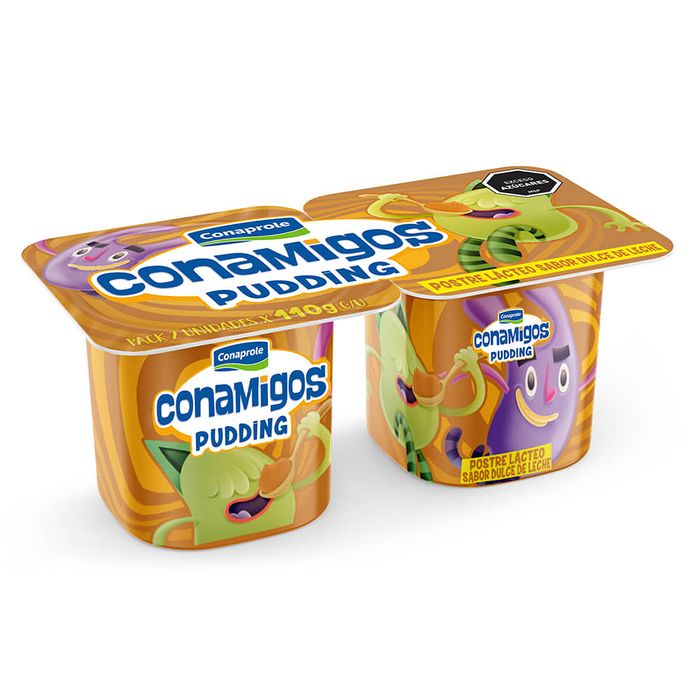 Pudding-Dulce-de-Leche-Conamigos-CONAPROLE-2-un. Pudding-Dulce-de-Leche-Conamigos-CONAPROLE-2-un.