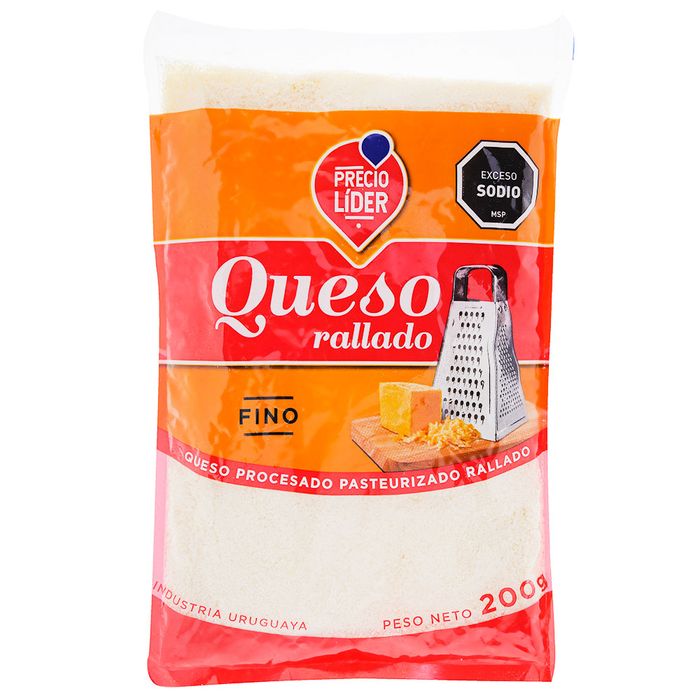 Queso-rallado-fino-PRECIO-LIDER-200-g Queso-rallado-fino-PRECIO-LIDER-200-g