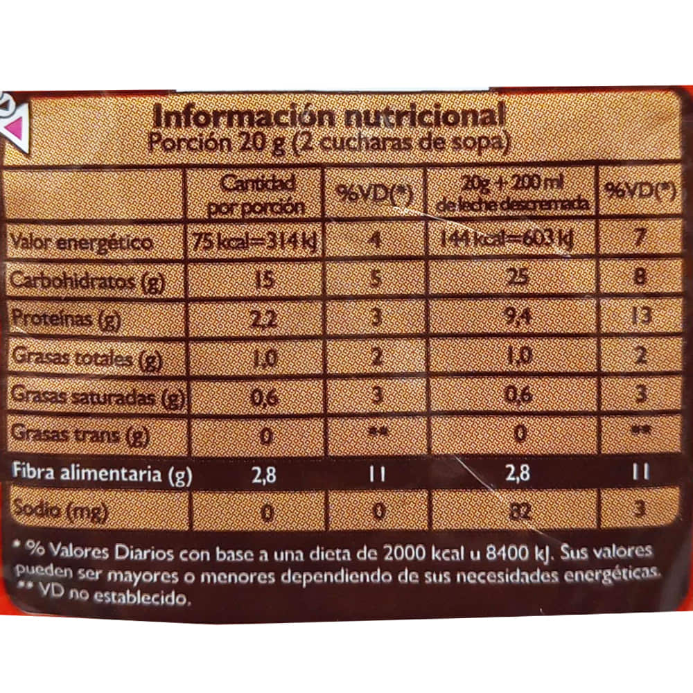 Cacao en polvo NESTLÉ 200 g disco Cacao en polvo NESTLÉ 200 g disco