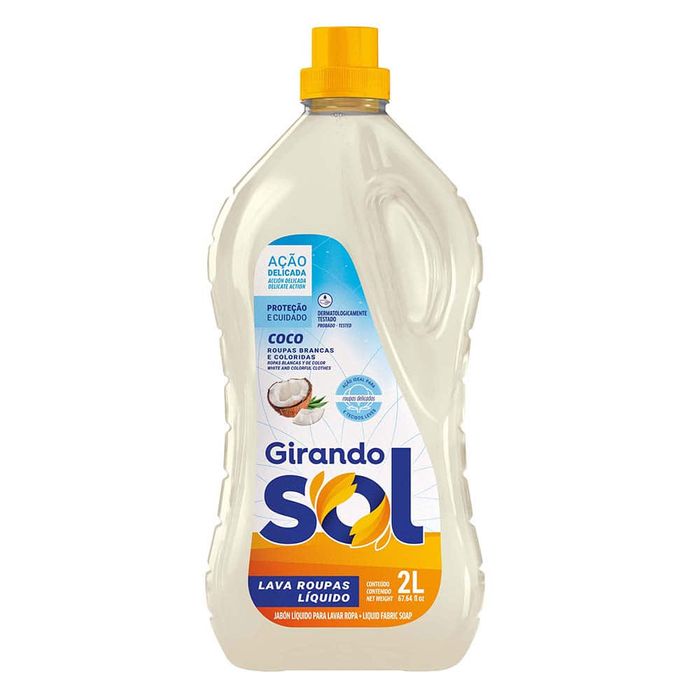Detergente-para-Ropa-Liquido-Girando-Sol-Coco-2-L Detergente-para-Ropa-Liquido-Girando-Sol-Coco-2-L