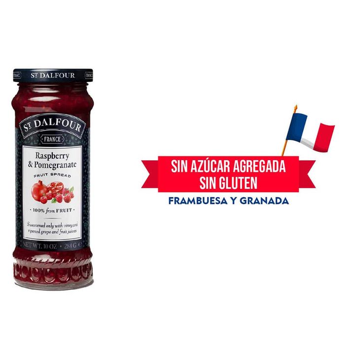 Mermelada-ST.-DALFOUR-frambuesa-granada-284g Mermelada-ST.-DALFOUR-frambuesa-granada-284g