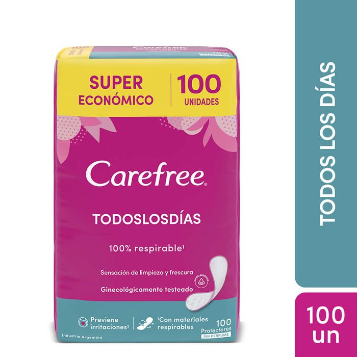 Protector-Diario-CAREFREE-Brisa-100-un. Protector-Diario-CAREFREE-Brisa-100-un.