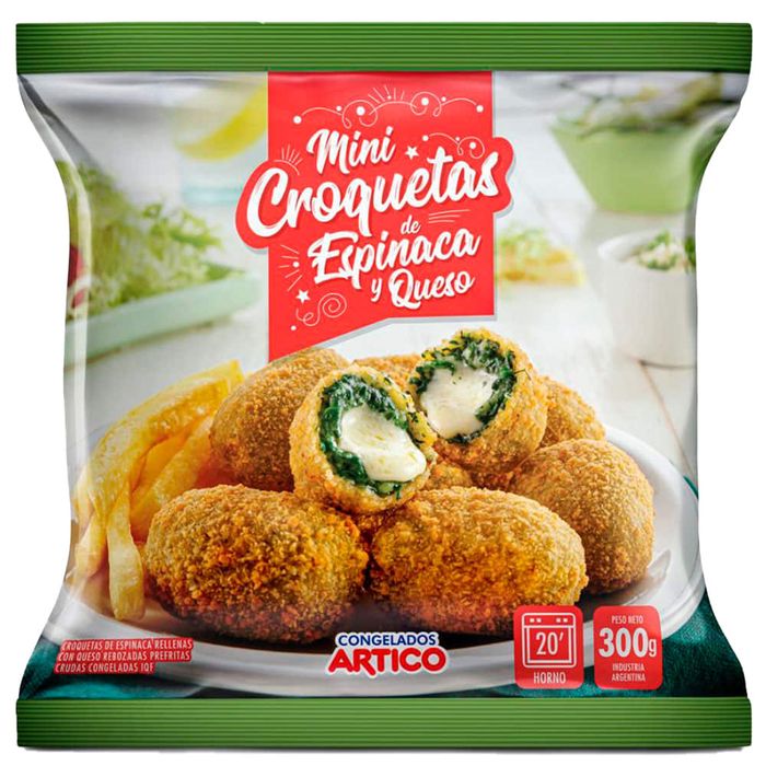 Mini-croquetas-espinaca-y-queso-ARTICO-300-g Mini-croquetas-espinaca-y-queso-ARTICO-300-g