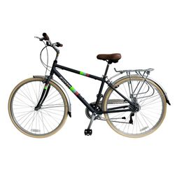Bicicleta-KIOTO-urbana-montaña-R-28-negra