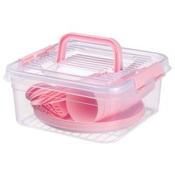 Caja-para-picnic-rosa-verde--21-piezas--4-personas-Gondol