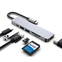 Hub-HAVIT-USB-C-a-USB-6en1-con-lector-de-SD