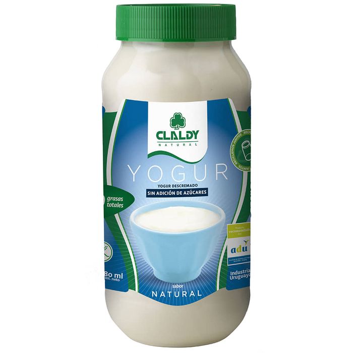 Yogur-Descremado-Natural--CLALDY-fco.-780-cc Yogur-Descremado-Natural--CLALDY-fco.-780-cc