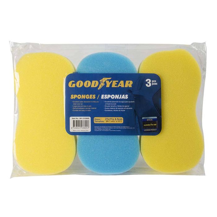 Esponja-GOODYEAR-set-3-piezas-21x11x45-cm Esponja-GOODYEAR-set-3-piezas-21x11x45-cm
