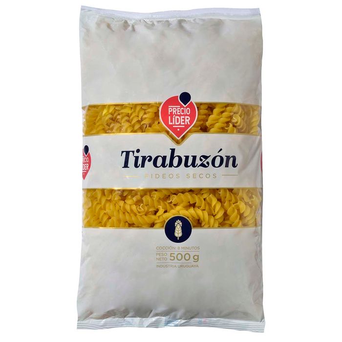 Fideos-tirabuzon-PRECIO-LIDER-500-g Fideos-tirabuzon-PRECIO-LIDER-500-g