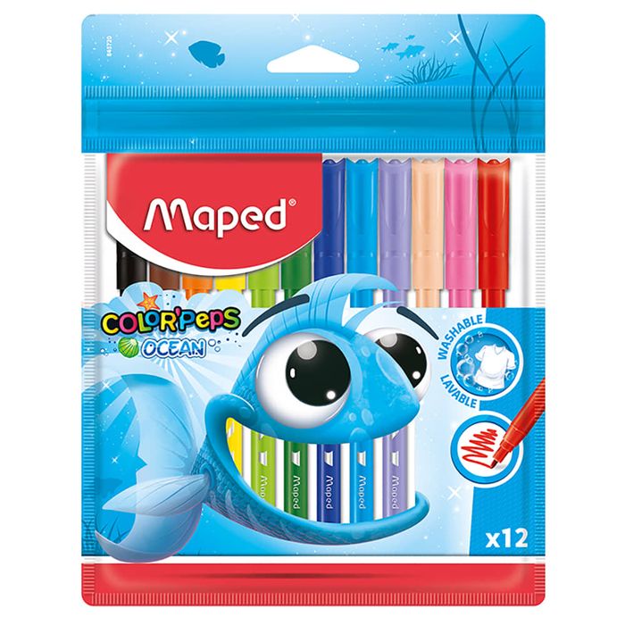 Marcadores-MAPED-Ocean-12-un.