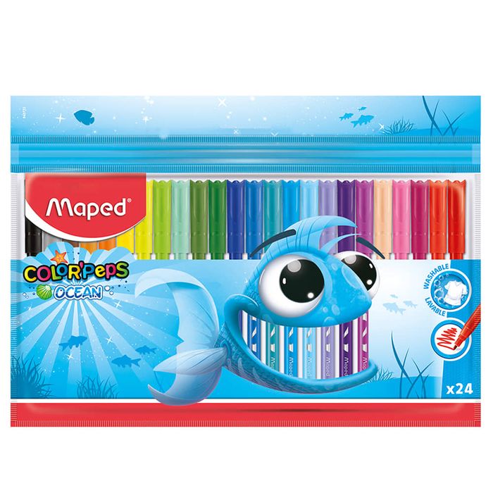 Marcadores-MAPED-Ocean-finos-24-un. Marcadores-MAPED-Ocean-finos-24-un.