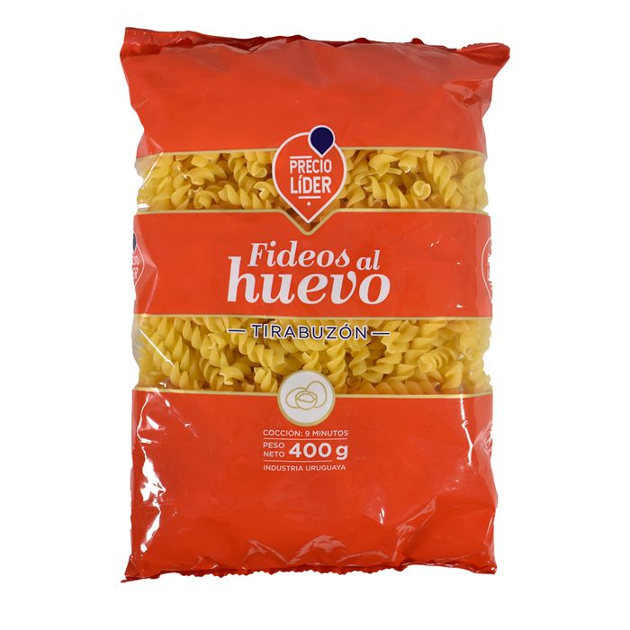 Fideo-al-huevo-tirabuzon-PRECIO-LIDER-400-g Fideo-al-huevo-tirabuzon-PRECIO-LIDER-400-g
