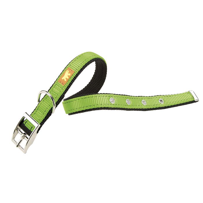 Collar-de-nylon-para-perros-Dual-cf25-53-verde Collar-de-nylon-para-perros-Dual-cf25-53-verde