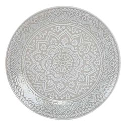 Plato-llano-27-cm-ceramica-decorado-gris-mandala