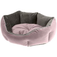 Sofa-de-terciopelo-para-perros-y-gatos-Queen-45-violeta-gris