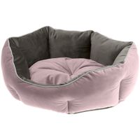 Sofa-de-terciopelo-para-perros-y-gatos-Queen-50-violeta-gris